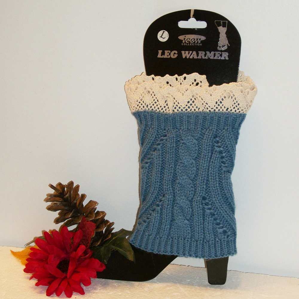 ICON COLLECTION Leg Warmer Boot Top NWT